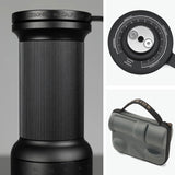 【正規品1年保証】 EPEIOS コーヒーミル 手動 エペイオス ステンレス刃 手挽き 挽き目 段階 調整 均一 ハンドグラインダー コンパクト 持ち運び 専用ケース付 バリスタ 監修 アウトドア Essence Go BG003