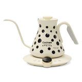 【正規品1年保証】 EPEIOS ケトル 電気 おしゃれ 温度調整 エペイオス 電気ケトル コーヒー 珈琲 ドリップ 色変化 保温 タイマー機能 湯沸かし ポット シンプル 細口 600mL LUX600 Designed CP005