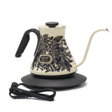 【正規品1年保証】 EPEIOS ケトル 電気 おしゃれ 温度調整 エペイオス 電気ケトル コーヒー 珈琲 ドリップ 色変化 保温 タイマー機能 湯沸かし ポット シンプル 細口 600mL LUX600 Designed CP005