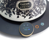 【正規品1年保証】 EPEIOS ケトル 電気 おしゃれ 温度調整 エペイオス 電気ケトル コーヒー 珈琲 ドリップ 色変化 保温 タイマー機能 湯沸かし ポット シンプル 細口 600mL LUX600 Designed CP005