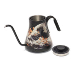 【正規品1年保証】 EPEIOS ケトル 電気 おしゃれ 温度調整 エペイオス 電気ケトル コーヒー 珈琲 ドリップ 保温 タイマー機能 浮世絵 詩 和柄 アート 細口 900ml ドリップケトル ORIGINAL Designed EK229