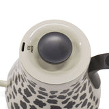 【正規品1年保証】 EPEIOS ケトル 電気 おしゃれ 温度調整 エペイオス 電気ケトル コーヒー 珈琲 ドリップ ステンレス 保温 タイマー機能 湯沸かし 色変化 シンプル 細口 レオパード柄 900mL LUX900 JPCCN