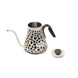 【正規品1年保証】 EPEIOS ケトル 電気 おしゃれ 温度調整 エペイオス 電気ケトル コーヒー 珈琲 ドリップ ステンレス 保温 タイマー機能 湯沸かし 色変化 シンプル 細口 レオパード柄 900mL LUX900 JPCCN