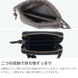 ED ROBERT JUDSON 財布 コインケース メンズ レディース コンパクト さいふ エドロバートジャドソン ブランド 本革 小さめ 小銭 小銭入れ かわいい 革 ファスナー 羊革 巾着型 CABO drawstring purse CO-21LD