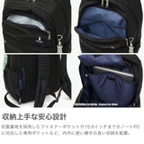 イーストボーイ リュック レディース 大容量 通学 ブランド EASTBOY スクール おしゃれ 軽い 軽量 女子 女の子 中学生 高校生 PC収納 通学リュック 撥水 B4 A4 32L 16inch プランタン EBA101