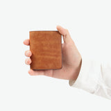 フラソリティ 財布 二つ折り財布 メンズ レディース ミニ コンパクト サイフ Flathority 本革 レザー 二つ折 ブランド 日本製 ミニマル プエブロレザー プエブロ ミニ財布 牛革 革 Land Mini wallet FP-511