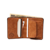 フラソリティ 財布 二つ折り財布 メンズ レディース ミニ コンパクト サイフ Flathority 本革 レザー 二つ折 ブランド 日本製 ミニマル プエブロレザー プエブロ ミニ財布 牛革 革 Land Mini wallet FP-511