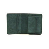 フラソリティ 財布 二つ折り財布 メンズ レディース ミニ コンパクト サイフ Flathority 本革 レザー 二つ折 ブランド 日本製 ミニマル プエブロレザー プエブロ ミニ財布 牛革 革 Land Mini wallet FP-511