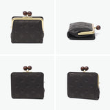 フォルナ 二つ折り財布 レディース がま口 本革 ブランド Folna 大人 日本製 コンパクト 財布 かわいい 二つ折 小銭入れ 牛革 レザー おしゃれ 上品 ドット 水玉 Woodball Gamaguchi Dots 2993903