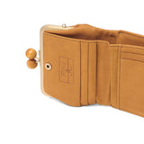 フォルナ 二つ折り財布 レディース がま口 本革 ブランド Folna 大人 日本製 コンパクト 財布 かわいい 二つ折 小銭入れ 牛革 レザー おしゃれ 上品 ドット 水玉 Woodball Gamaguchi Dots 2993903