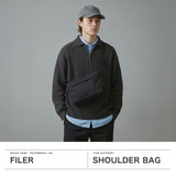 【正規取扱店】 Filer ショルダーバッグ メンズ レディース フィレール ブランド 斜めがけ ショルダー バッグ 撥水 軽量 大人 横型 おしゃれ カジュアル シンプル A5 TOROPICAL SHOULDER NO-006
