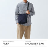 【正規取扱店】 Filer ショルダーバッグ メンズ レディース フィレール ブランド 斜めがけ ショルダー バッグ 撥水 軽量 大人 縦型 おしゃれ カジュアル シンプル 日本製 A5 TOROPICAL SHOULDER OK-018