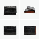 【正規品1年保証】 フェリージ カードケース メンズ レディース スリム 薄型 本革 革 ブランド Felisi 名刺入れ カード収納 カード入れ エンボスレザー クロコ 型押し コンパクト ビジネス 上品 STORICO 450/SA