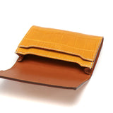 【正規品1年保証】 フェリージ カードケース メンズ レディース スリム 薄型 本革 革 ブランド Felisi 名刺入れ カード収納 カード入れ エンボスレザー クロコ 型押し コンパクト ビジネス 上品 STORICO 450/SA