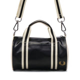 フレッドペリー ショルダーバッグ レディース メンズ FRED PERRY バッグ 小さめ おしゃれ ブランド 軽量 斜めがけ ミニボストン ミニショルダー ミニバレルバッグ 2WAY 3L Classic Mini Barrel Bag L9256