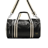 フレッドペリー ボストンバッグ 旅行 大容量 メンズ レディース FRED PERRY バッグ おしゃれ ブランド 軽量 大きめ 斜めがけ ボストン バレルバッグ カジュアル 2WAY 23L A4 Classic Barrel Bag L7255