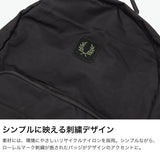 フレッドペリー リュック メンズ レディース ブランド ナイロン 通勤 FRED PERRY 軽量 カジュアル ビジネス シンプル リュックサック おしゃれ トラベル PC収納 A4 CRINKLE NYLON BACKPACK L3339