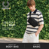 フレッドペリー ボディバッグ メンズ レディース ブランド シンプル ナイロン 軽量 FRED PERRY 小さめ ウエストポーチ きれいめ 上品 大人 かっこいい おしゃれ 2WAY CRINKLE NYLON CROSSBODY L3340