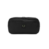 フレッドペリー ボディバッグ メンズ レディース ブランド シンプル ナイロン 軽量 FRED PERRY 小さめ ウエストポーチ きれいめ 上品 大人 かっこいい おしゃれ 2WAY CRINKLE NYLON CROSSBODY L3340