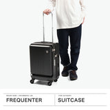 フリクエンター スーツケース 機内持ち込み Sサイズ FREQUENTER リエーヴェ キャリーケース 32L 軽量 軽い 静音 メンズ レディース S TSロック 旅行 消臭 抗菌 LIEVE 4輪キャリー 48cm フロントオープン 1-254