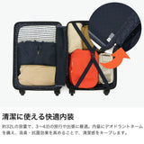 フリクエンター スーツケース 機内持ち込み Sサイズ FREQUENTER リエーヴェ キャリーケース 32L 軽量 軽い 静音 メンズ レディース S TSロック 旅行 消臭 抗菌 LIEVE 4輪キャリー 48cm フロントオープン 1-254