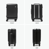 フリクエンター スーツケース 機内持ち込み Sサイズ FREQUENTER リエーヴェ キャリーケース 32L 軽量 軽い 静音 メンズ レディース S TSロック 旅行 消臭 抗菌 LIEVE 4輪キャリー 48cm フロントオープン 1-254