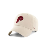 '47 Cap Men's Women's Brand Forty Seven Plain Cool Hat Baseball Cap Logo Stylish Cotton Simple Size Adjustment Washed Cleanup NATIONAL LEAGUE