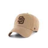 '47 Cap Men's Women's Brand Forty Seven Plain Cool Hat Baseball Cap Logo Stylish Cotton Simple Size Adjustment Washed Cleanup NATIONAL LEAGUE