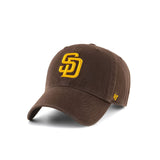 '47 Cap Men's Women's Brand Forty Seven Plain Cool Hat Baseball Cap Logo Stylish Cotton Simple Size Adjustment Washed Cleanup NATIONAL LEAGUE