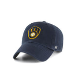 '47 Cap Men's Women's Brand Forty Seven Plain Cool Hat Baseball Cap Logo Stylish Cotton Simple Size Adjustment Washed Cleanup NATIONAL LEAGUE