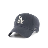 '47 Cap Men's Women's Brand Forty Seven CLEAN UP Hat Baseball Cap Logo Stylish Cotton Simple Casual Cool Size Adjustment Major League Cleanup Los Angeles Dodgers