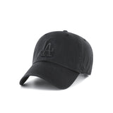 '47 Cap Men's Women's Brand Forty Seven CLEAN UP Hat Baseball Cap Logo Stylish Cotton Simple Casual Cool Size Adjustment Major League Cleanup Los Angeles Dodgers