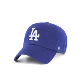 '47 Cap Men's Women's Brand Forty Seven CLEAN UP Hat Baseball Cap Logo Stylish Cotton Simple Casual Cool Size Adjustment Major League Cleanup Los Angeles Dodgers