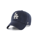 '47 Cap Men's Women's Brand Forty Seven CLEAN UP Hat Baseball Cap Logo Stylish Cotton Simple Casual Cool Size Adjustment Major League Cleanup Los Angeles Dodgers