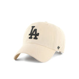 '47 Cap Men's Women's Brand Forty Seven CLEAN UP Hat Baseball Cap Logo Stylish Cotton Simple Casual Cool Size Adjustment Major League Cleanup Los Angeles Dodgers