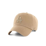 '47 Cap Men's Women's Brand Forty Seven CLEAN UP Hat Baseball Cap Logo Stylish Cotton Simple Casual Cool Size Adjustment Major League Cleanup Los Angeles Dodgers