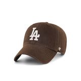 '47 Cap Men's Women's Brand Forty Seven CLEAN UP Hat Baseball Cap Logo Stylish Cotton Simple Casual Cool Size Adjustment Major League Cleanup Los Angeles Dodgers