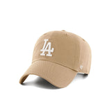 '47 Cap Men's Women's Brand Forty Seven CLEAN UP Hat Baseball Cap Logo Stylish Cotton Simple Casual Cool Size Adjustment Major League Cleanup Los Angeles Dodgers