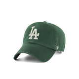 '47 Cap Men's Women's Brand Forty Seven CLEAN UP Hat Baseball Cap Logo Stylish Cotton Simple Casual Cool Size Adjustment Major League Cleanup Los Angeles Dodgers