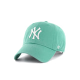 '47 Cap Men's Women's Brand Forty Seven CLEAN UP Hat Baseball Cap Logo Stylish Cotton Simple Casual Cool Size Adjustment Cleanup New York Yankees