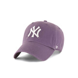 '47 Cap Men's Women's Brand Forty Seven CLEAN UP Hat Baseball Cap Logo Stylish Cotton Simple Casual Cool Size Adjustment Cleanup New York Yankees