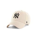 '47 Cap Men's Women's Brand Forty Seven CLEAN UP Hat Baseball Cap Logo Stylish Cotton Simple Casual Cool Size Adjustment Cleanup New York Yankees