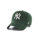 '47 Cap Men's Women's Brand Forty Seven CLEAN UP Hat Baseball Cap Logo Stylish Cotton Simple Casual Cool Size Adjustment Cleanup New York Yankees