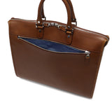 【正規品1年保証】 ファイブウッズ ブリーフケース メンズ 本革 ビジネス ブランド FIVE WOODS ショルダー ブリーフバッグ ビジネスバッグ 2WAYブリーフ レザー 牛革 PC A4 日本製 2WAY 自立 底鋲 PLATEAU 39597