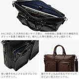 【正規品1年保証】 ファイブウッズ ブリーフケース メンズ 本革 ビジネス ブランド FIVE WOODS ショルダー 2WAYブリーフ レザー 牛革 PC A4 日本製 2WAY 拡張 PLATEAU ダブルポケットブリーフケースM 39598