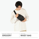 【日本正規品】 グレゴリー ウエストバッグ メンズ レディース GREGORY バッグ 小さめ 軽量 軽い ブランド カジュアル アウトドア 旅行 黒 斜めがけバッグ ボディバッグ 横型 ヨコ コンパクト 3L ASPECT スケッチ3
