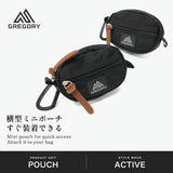 【日本正規品】 グレゴリー ポーチ メンズ レディース 小さめ 小物入れ おしゃれ ブランド GREGORY 軽量 ミニポーチ カラビナ付き シンプル カジュアル マルチケース 横長 クラシック マイクロポーチテールメイト