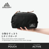 【日本正規品】 グレゴリー ポーチ 小物入れ メンズ レディース GREGORY ブランド ナイロン トラベル コスメ アクセサリー マチ付き 軽量 小物 ファスナー 丈夫 シンプル 3L CLASSIC ACC クラシックベルトポーチL