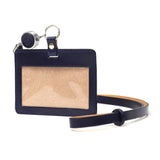 【当店限定モデル】【正規品3カ月保証】 グレンロイヤル パスケース リール付き メンズ レディース 落ちない GLENROYAL 本革 革 牛革 レザー IDカードホルダー 横 ブランド ID-CASE WITH REEL STRAP 03-6077