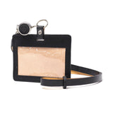 【当店限定モデル】【正規品3カ月保証】 グレンロイヤル パスケース リール付き メンズ レディース 落ちない GLENROYAL 本革 革 牛革 レザー IDカードホルダー 横 ブランド ID-CASE WITH REEL STRAP 03-6077